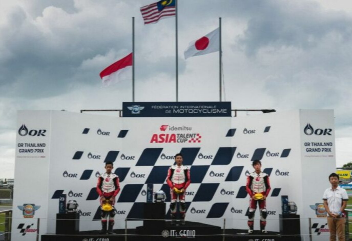 Pebalap Gunungkidul Raih Podium Kedua Asia Talent Cup Thailand