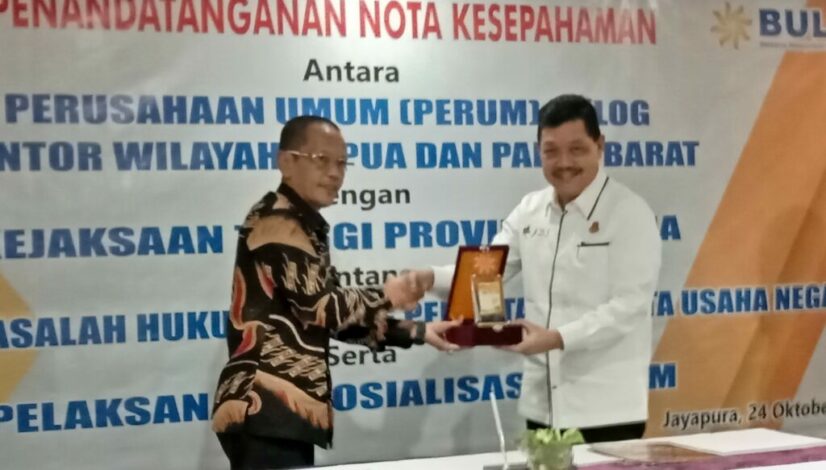 Gandeng Kejaksaan, Piutang Bulog Papua Semakin Berkurang