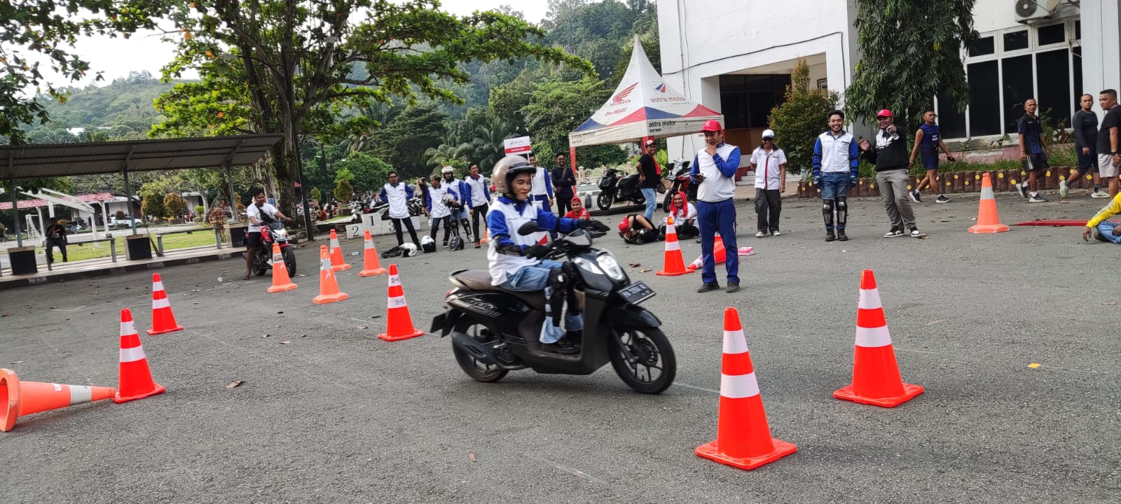 Astra Motor Papua Gelar Kompetisi Safety Riding Regional