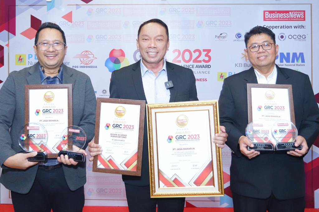 Rivan : Sabet 4 Penghargaan GRC Award, Hasil Kontribusi Seluruh Insan Jasa Raharja