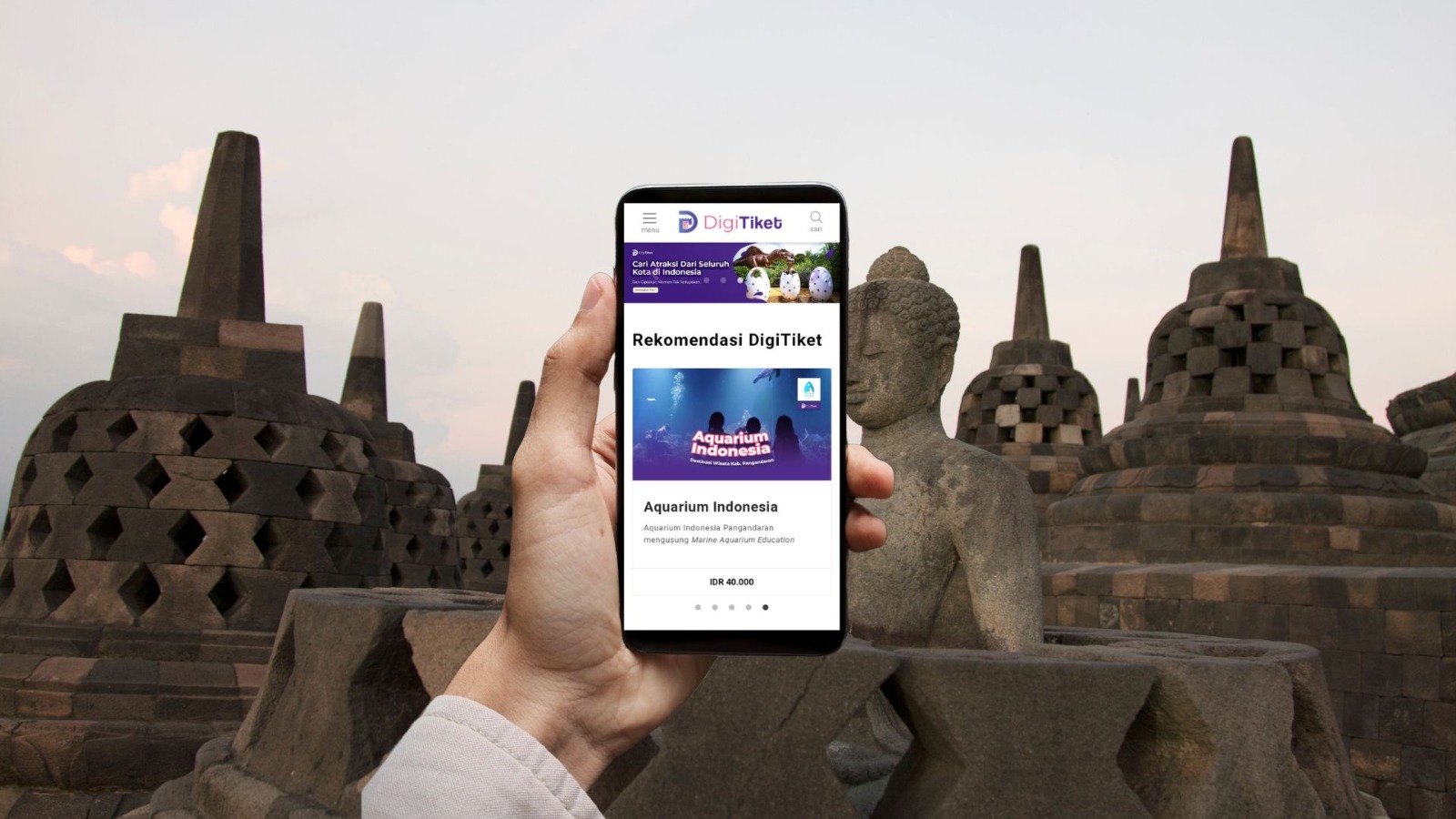 DigiTiket hadirkan solusi digitalisasi bisnis bagi pelaku usaha kecil dan menengah di bidang pariwisata dan ekonomi kreatif. ( Foto : Istimewa )