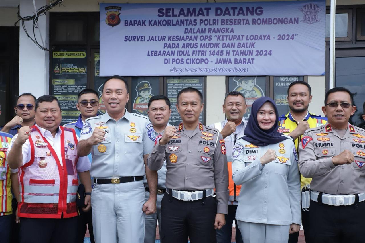 Jasa Raharja dan Korlantas Polri Survei Jalur Jakarta-Surabaya, Antisipasi Lonjakan Mudik Lebaran 2024