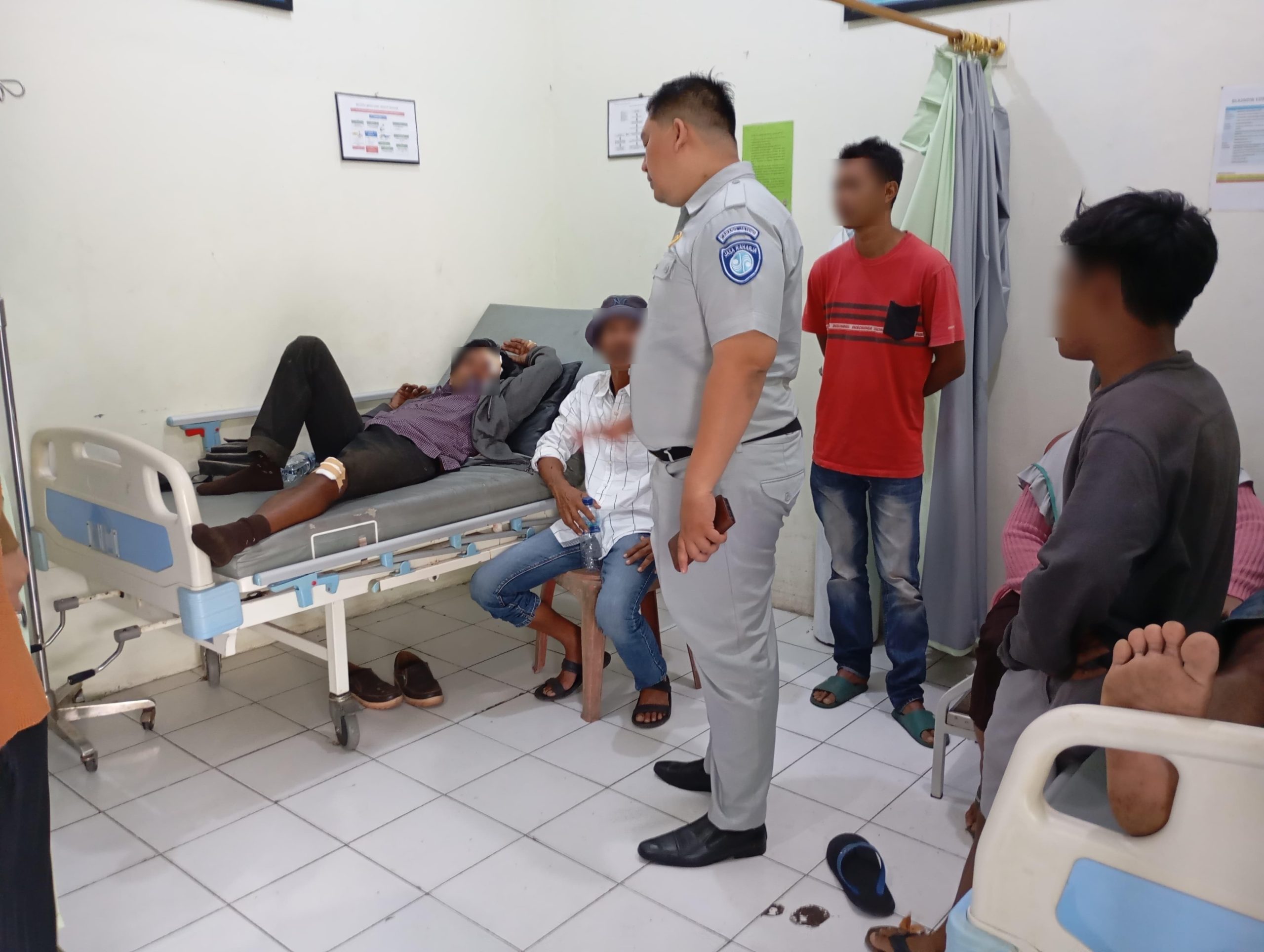 Jasa Raharja Jamin Seluruh Korban Kecelakaan Bus dan Truk di Pati