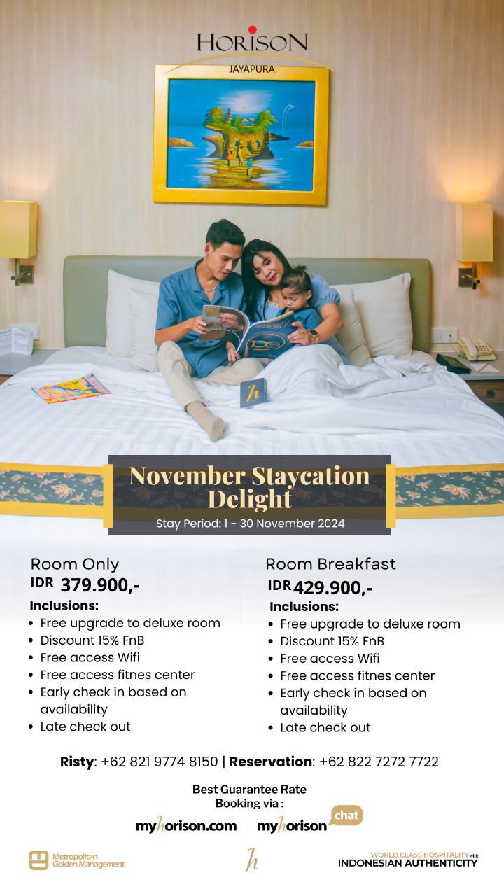 Horison Jayapura Gelar Promo Spesial November