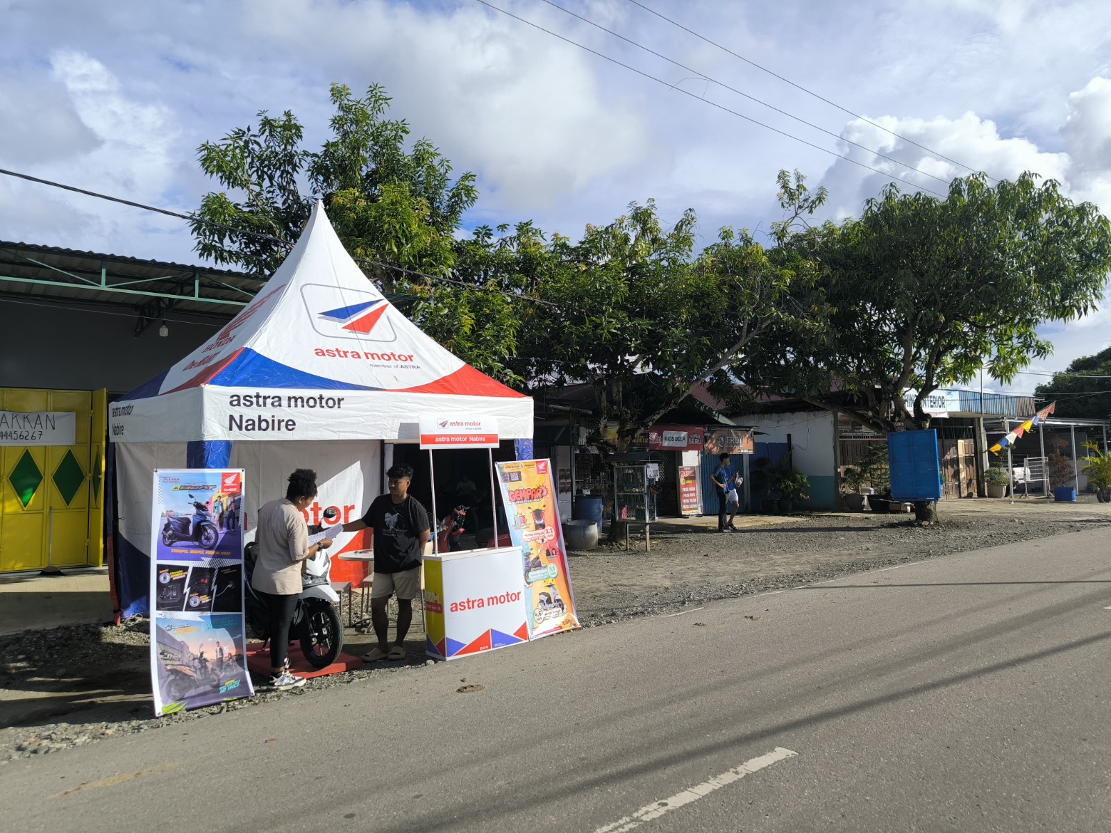 Jangkau Masyarakat Lebih Luas, Astra Motor Nabire Gelar Pameran di Girimulyo