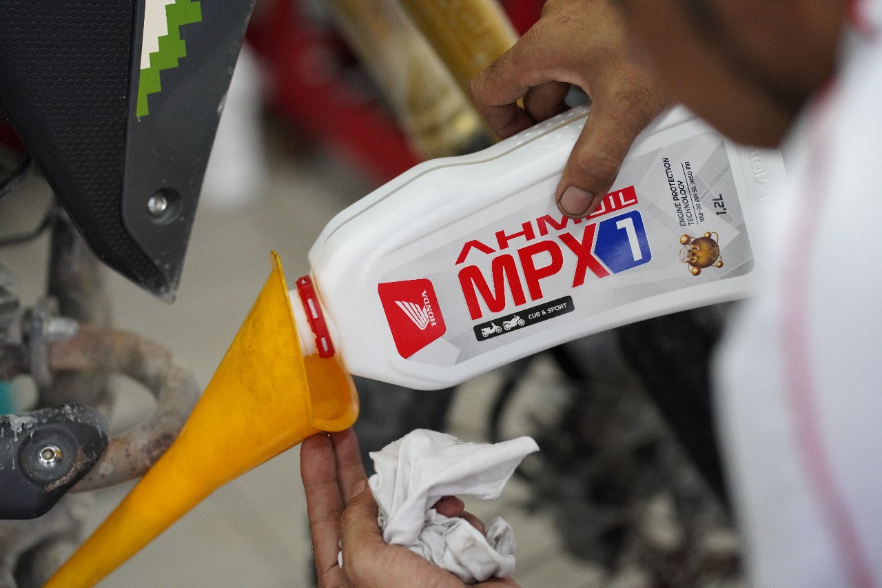 AHM Oil MPX, Pilihan Tepat untuk Semua Tipe Motor Honda