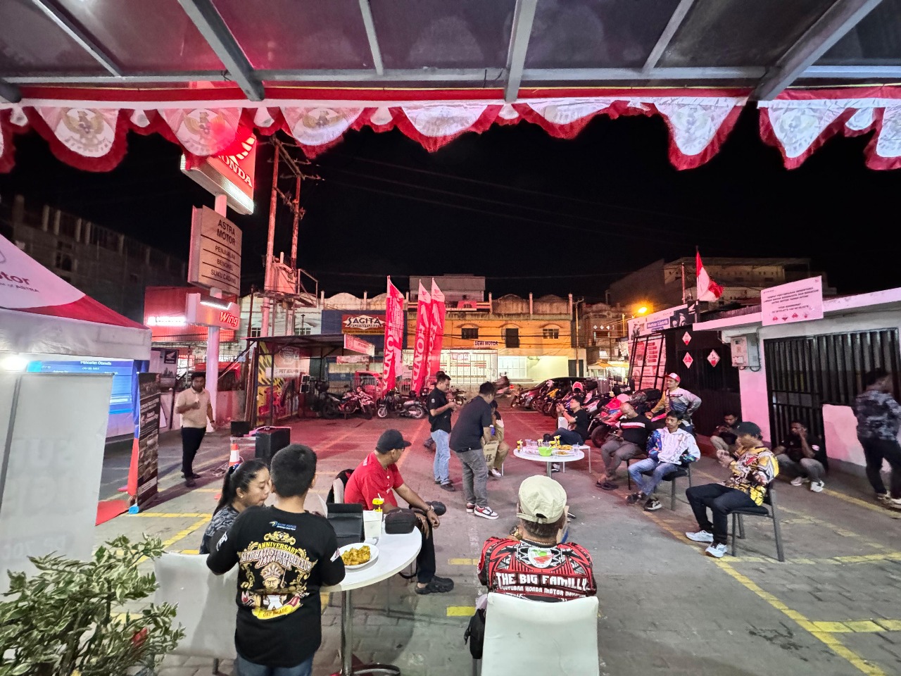 Astra Motor Tanah Hitam Hadirkan Honda Stylo dan PCX Terbaru di Kopdar Komunitas Honda