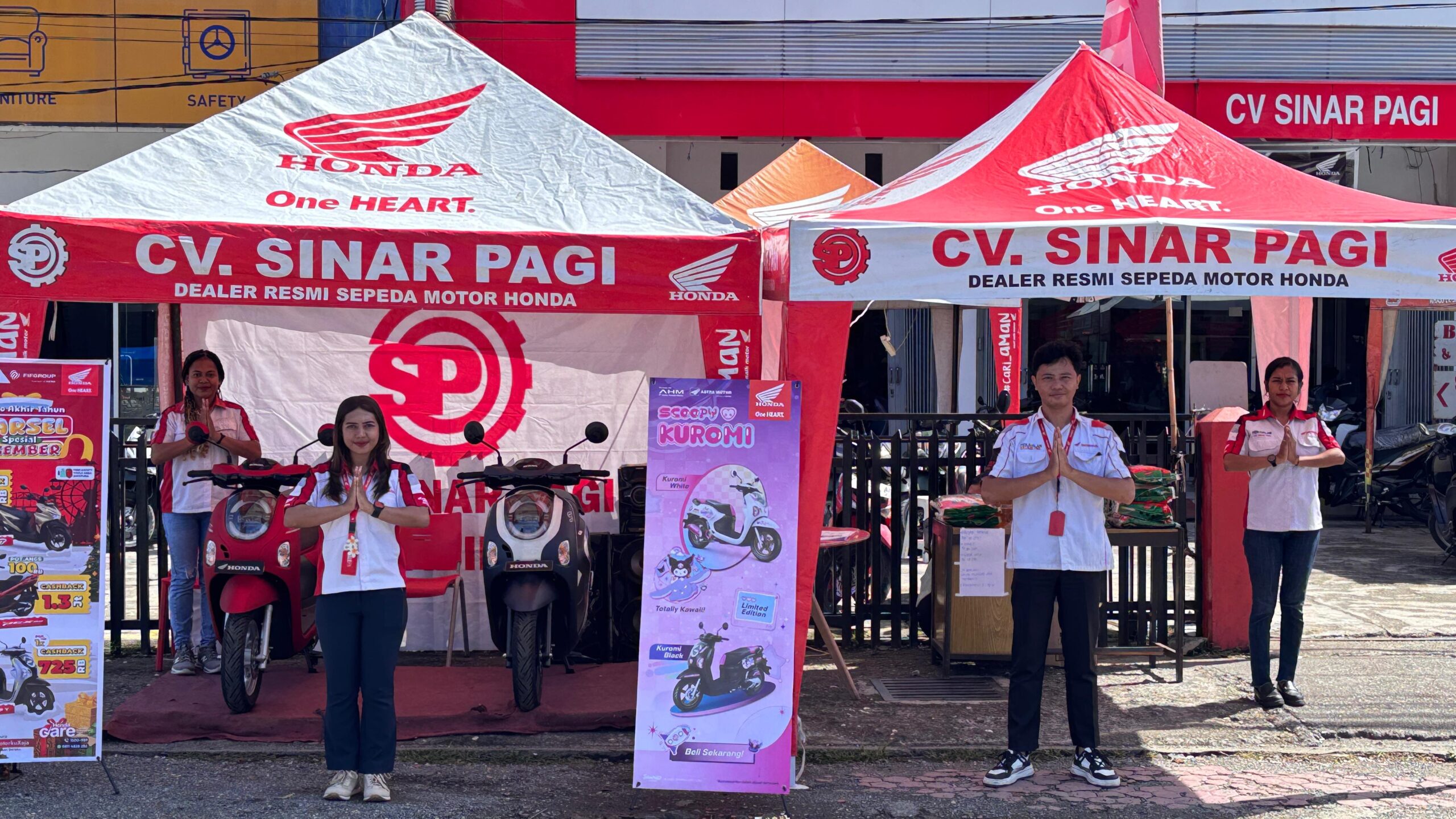 Sinar Pagi Nabire Gelar Showroom Event Spesial