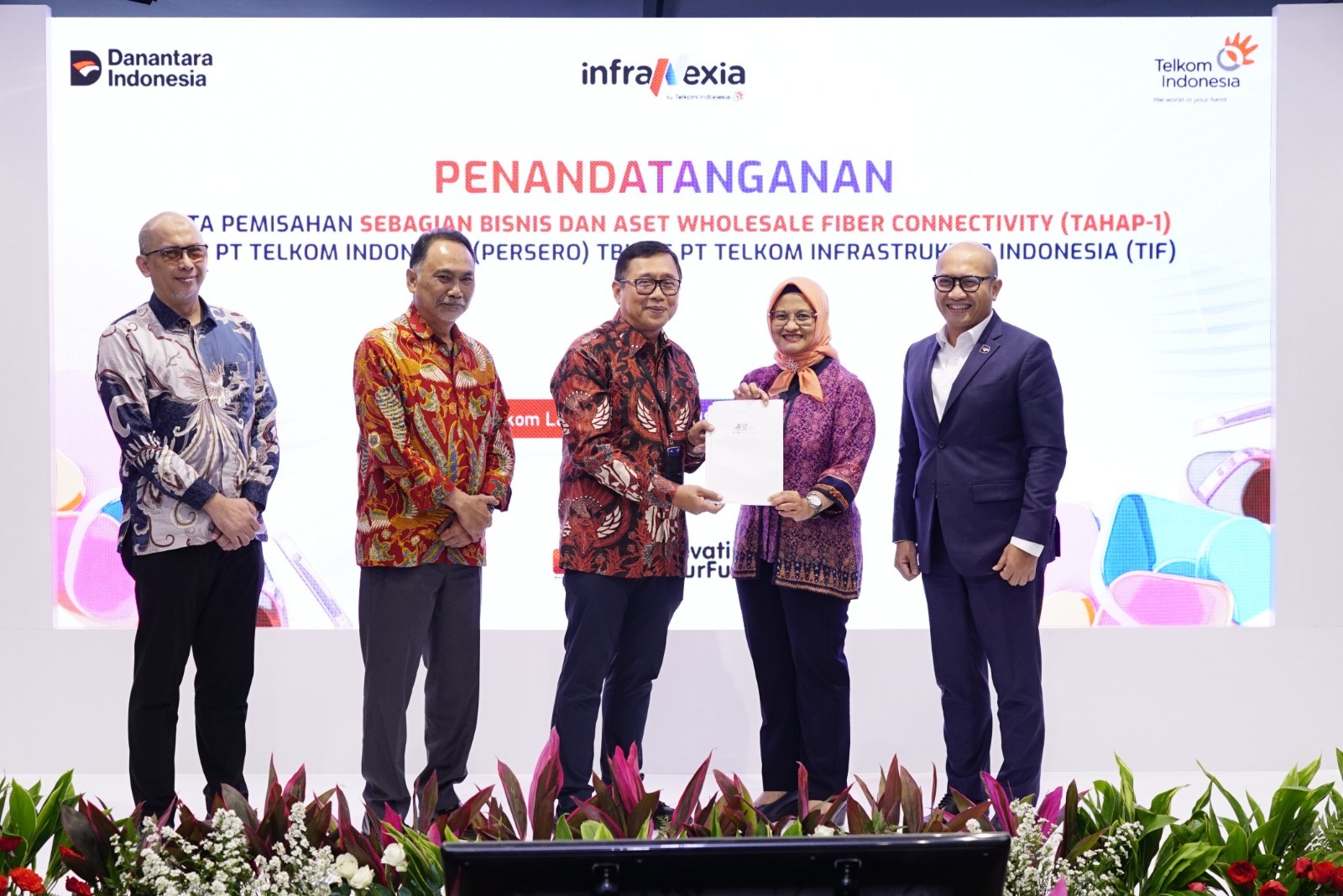 Telkom Resmi Teken Akta Spin-Off, InfraNexia Jadi Mesin Pertumbuhan Baru Infrastruktur Digital TelkomGroup