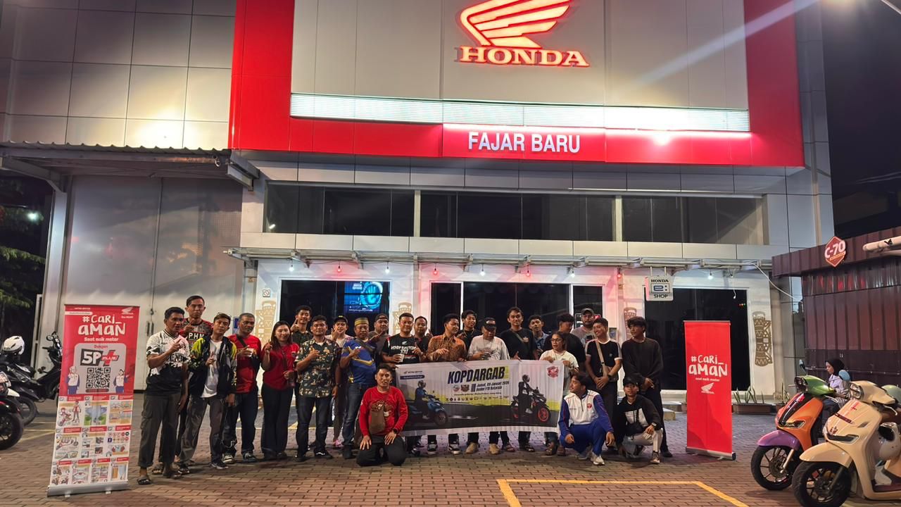 Tahun Baru, Semangat Baru: PHMJ Gelar Kopdargab di Honda Fajar Terus Bersinar