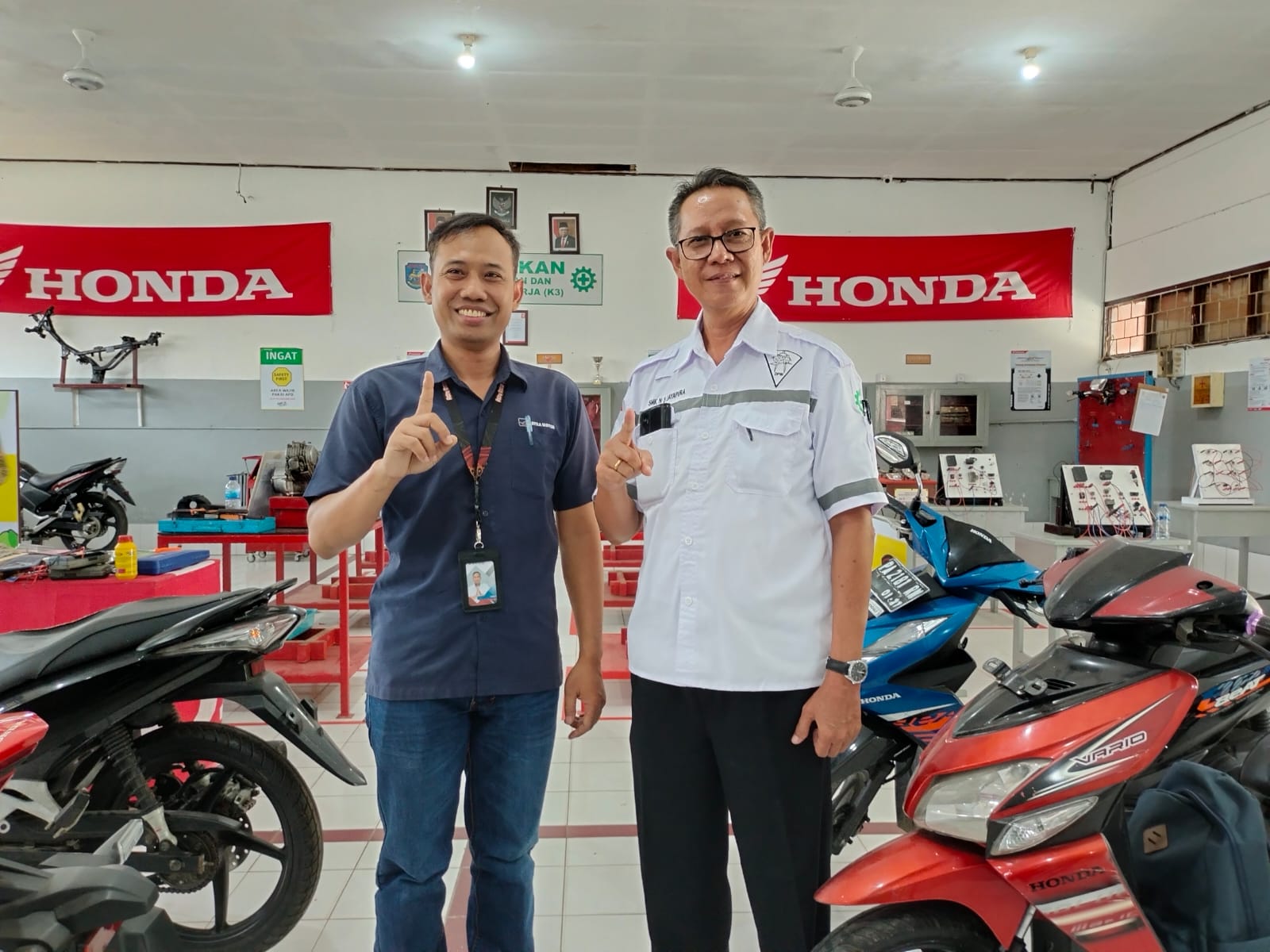 Astra Motor Gandeng SMKN 3 Jayapura Siapkan Teaching Factory