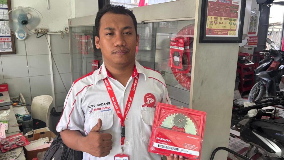 Suku Cadang Honda di Papua  Sesuai HET Nasional