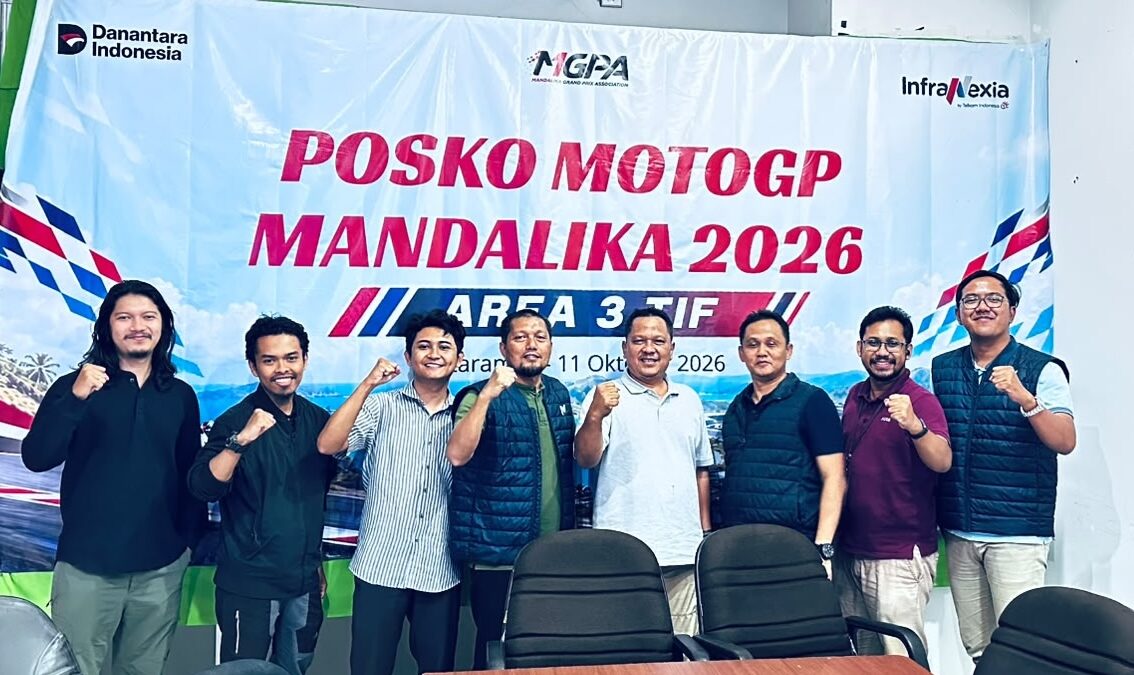 Dukung Gelaran MotoGP Mandalika 2026, TelkomGroup Siagakan Infrastruktur Digital Berkapasitas Tinggi