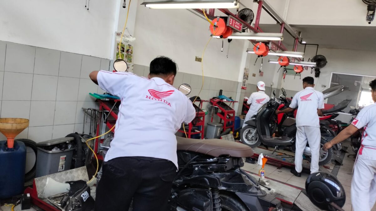 Astra Motor Papua Target 440 Ribu Kunjungan Servis Honda pada 2027