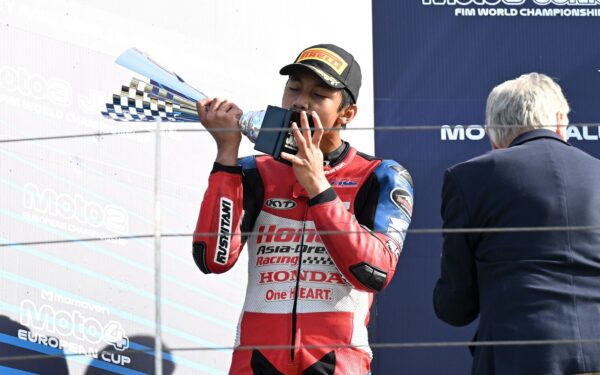 Pebalap Binaan AHM, Ramadhipa Tutup Musim di Podium Misano