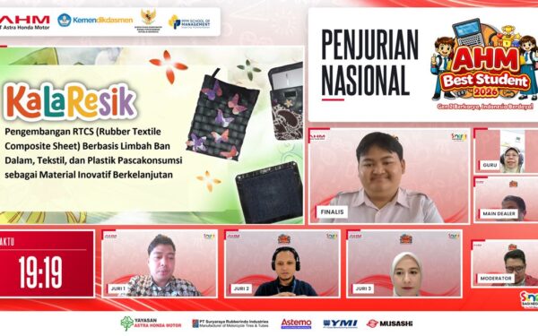 Dari Bangku Sekolah untuk Indonesia, 1.215 Pelajar Adu Inovasi di AHM Best Student 2026