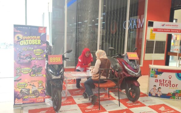 Astra Motor Papua Hadirkan Pameran di Mall Ramayana Sorong
